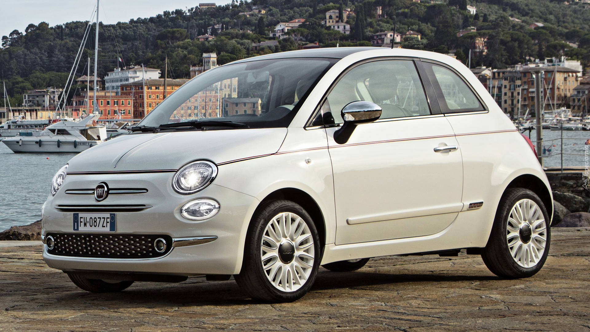 Edycja Tapety Fiat 500 Dolcevita