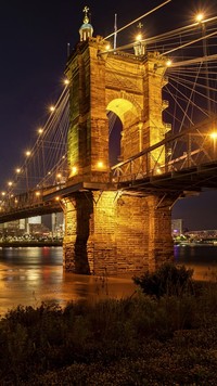 Most nad rzeką w Cincinnati