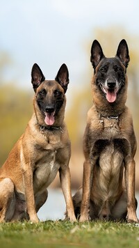 Owczarki belgijskie Malinois