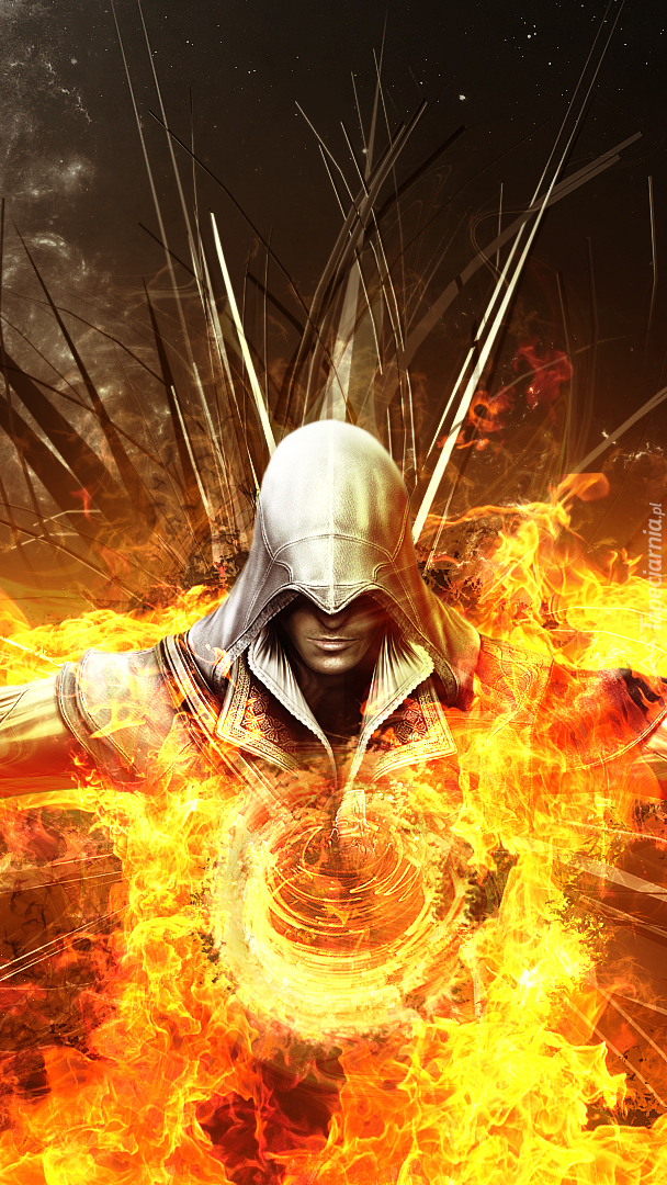 Ezio Auditore w ogniu