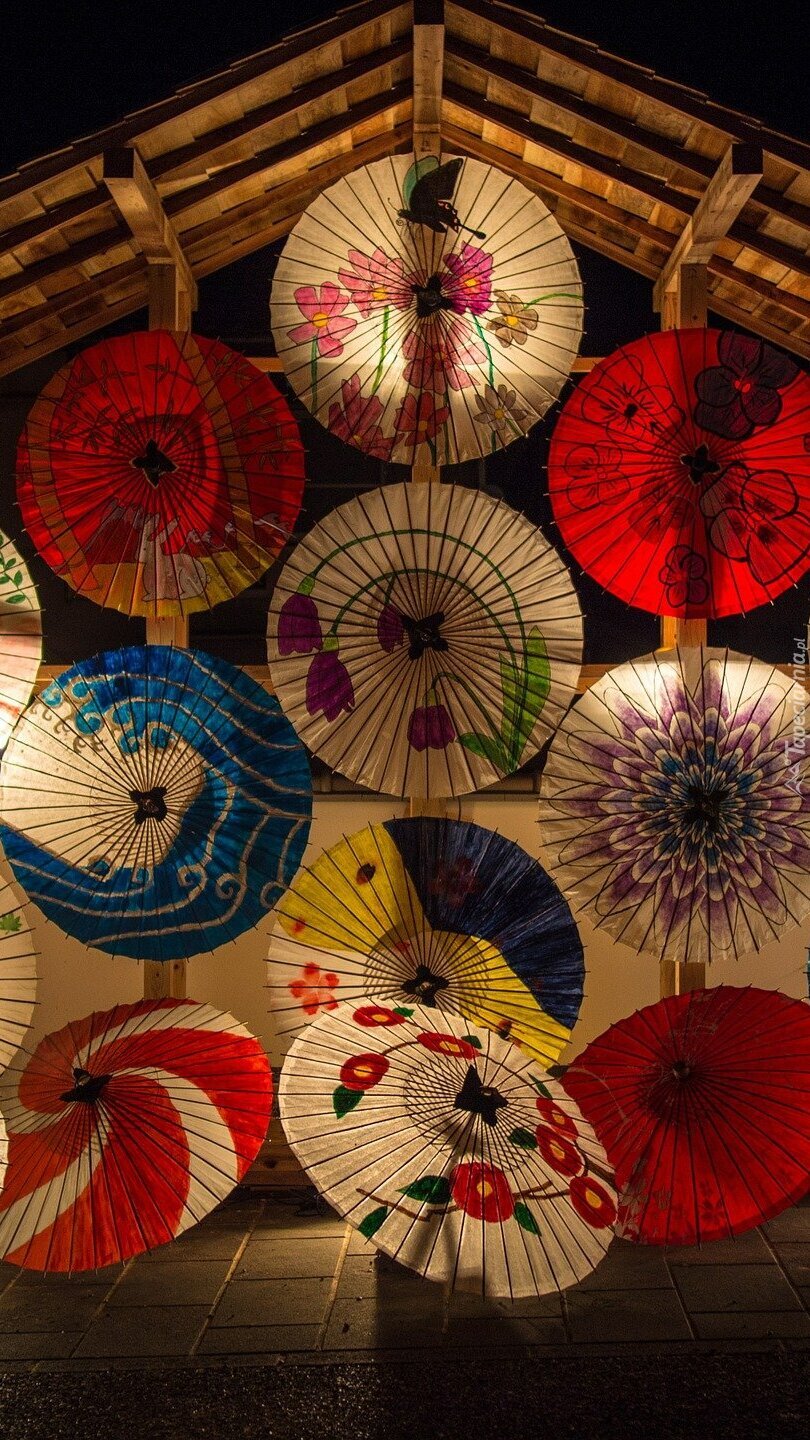 Japońskie parasolki