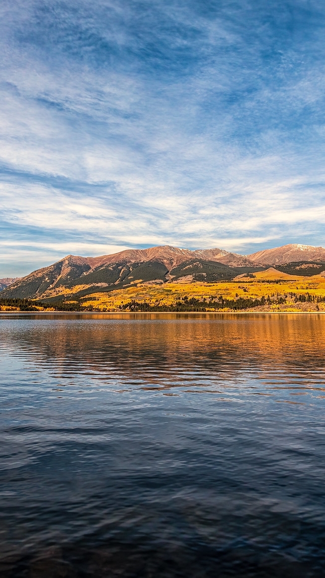 Jezioro Mount Elbert Forebay w Kolorado