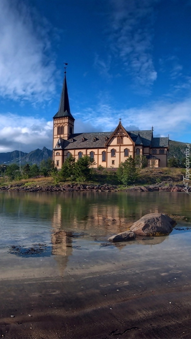 Kościół Vagan Church w Norwegii