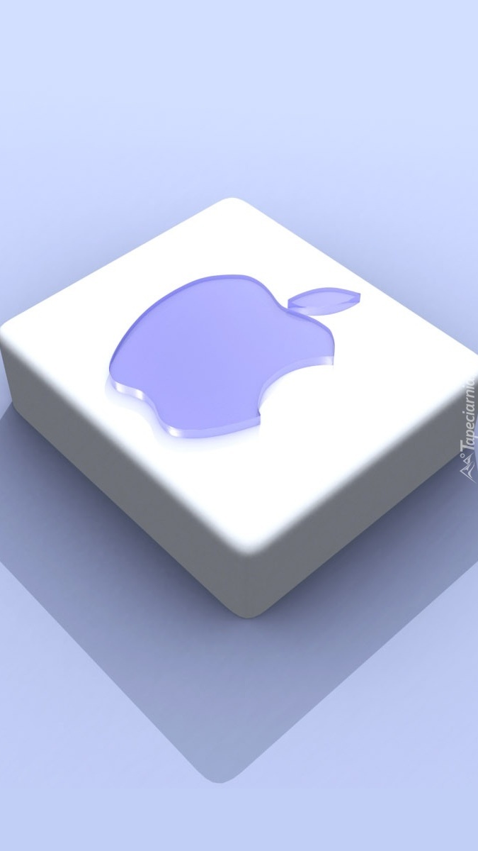 Kostka z logo Apple