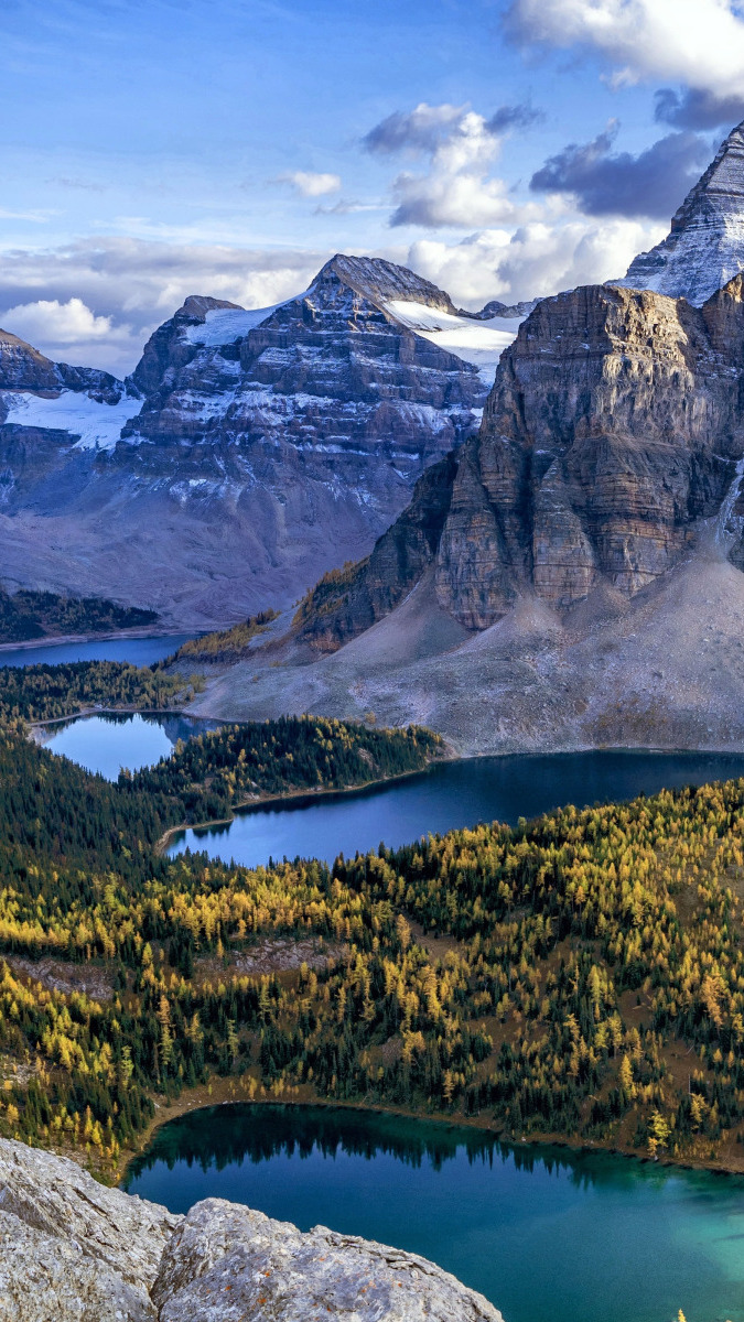 Mount Assiniboine w Kanadyjskich Górach Skalistych