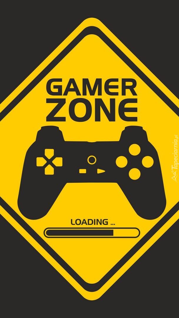 Napis Gamer zone