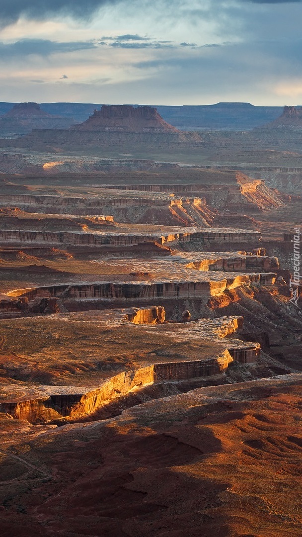 Panorama Parku Narodowego Canyonlands