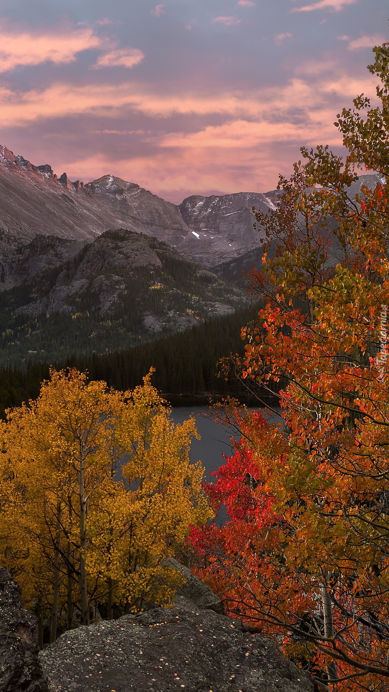 Park Narodowy Gór Skalistych jesienią
