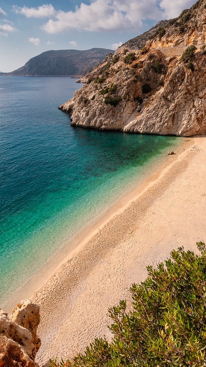 Plaża Kaputas Beach w Turcji