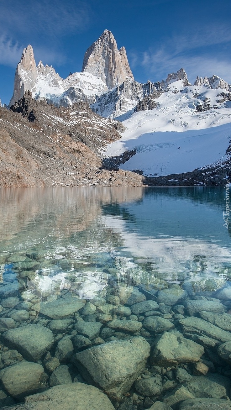 Szczyt Fitz Roy w Andach