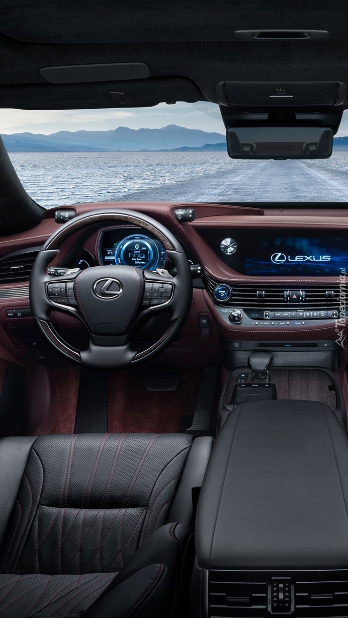 Wnętrze  Lexusa LS 500h 2017