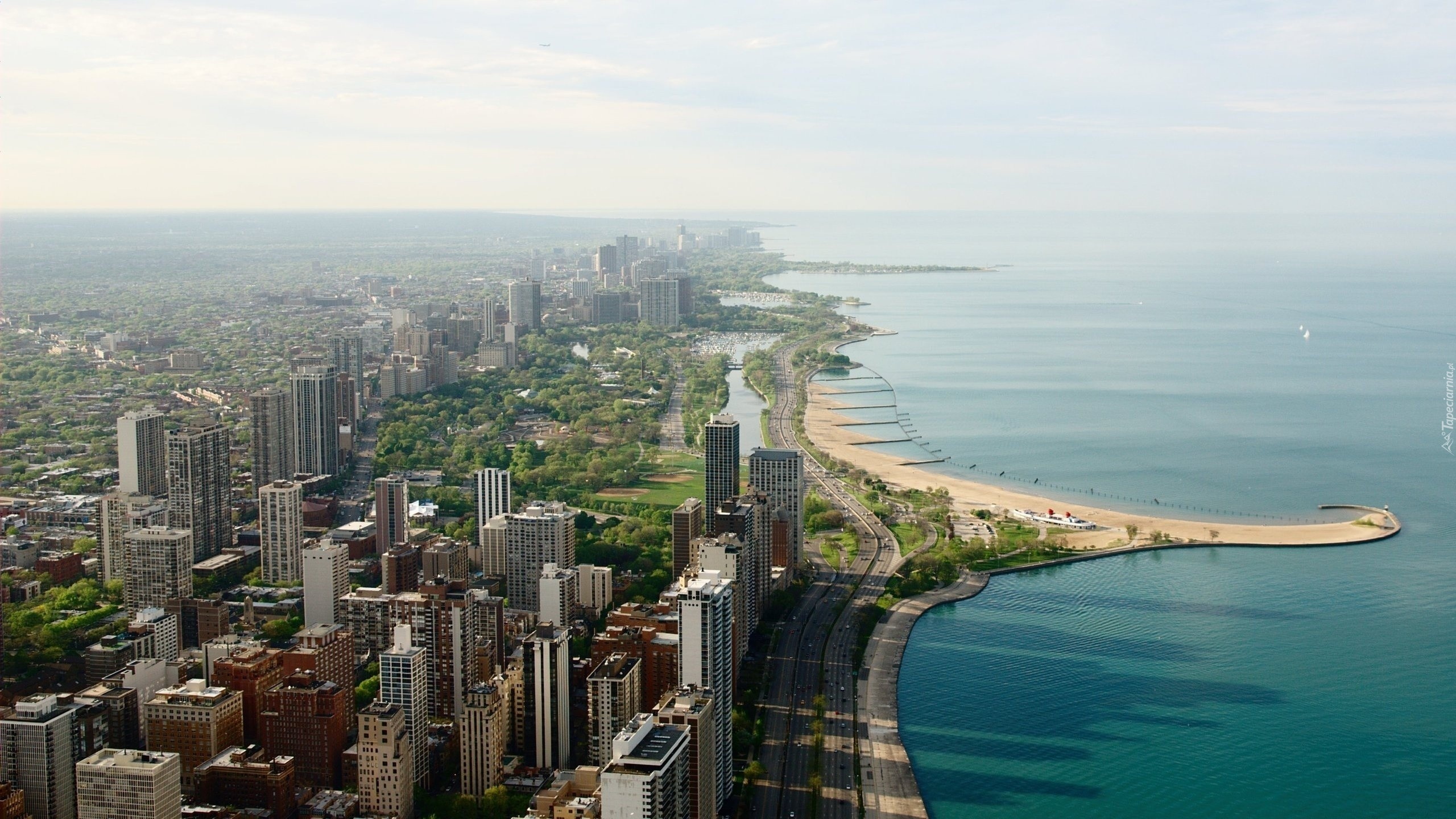 Chicago, Wybrzeże, Ocean