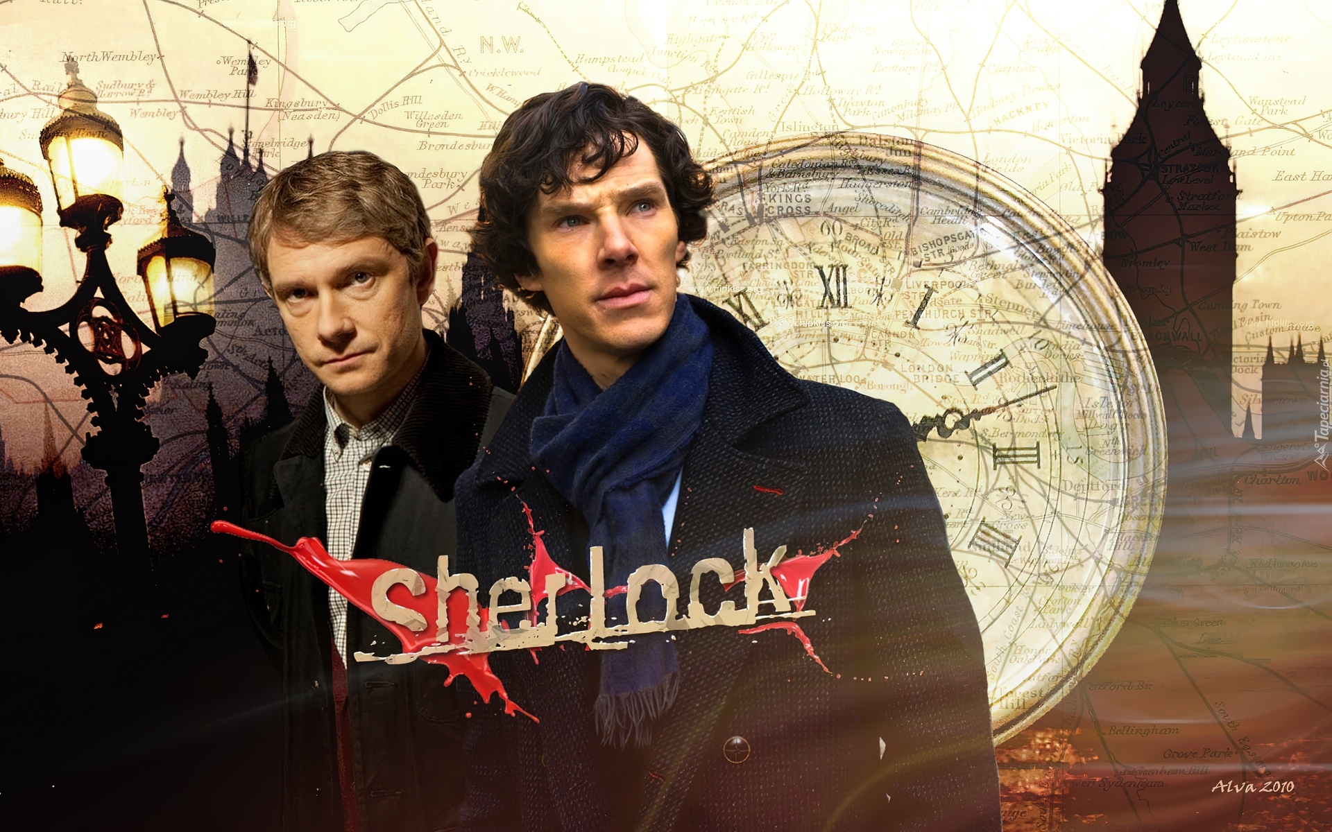 Serial, Sherlock, Martin Freeman, Benedict Cumberbatch, Londyn