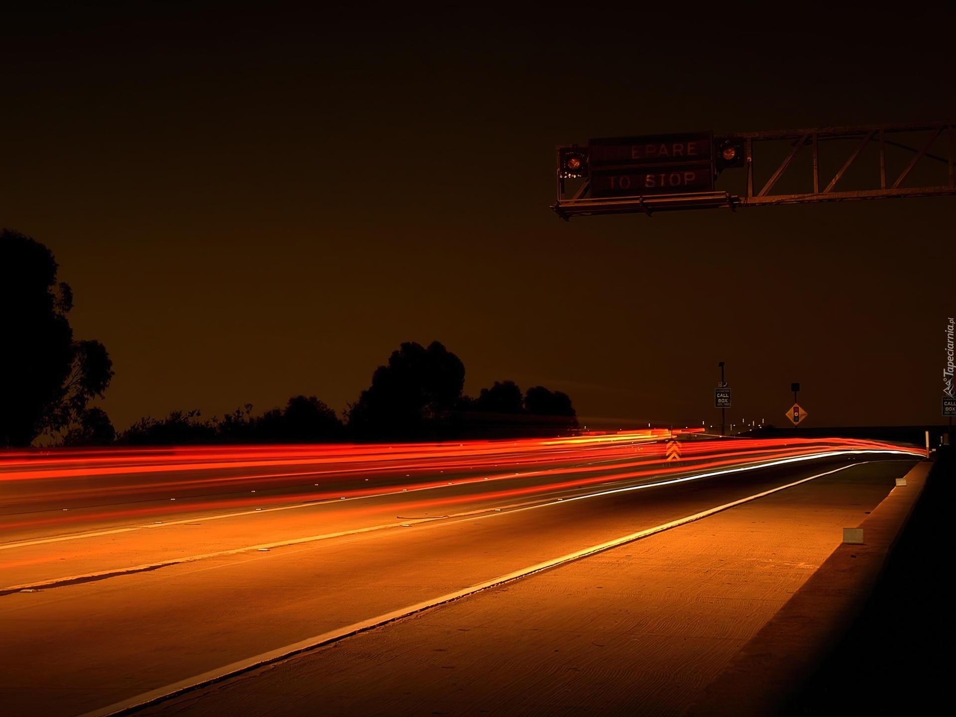 Autostrada, Noc, Oświetlenie