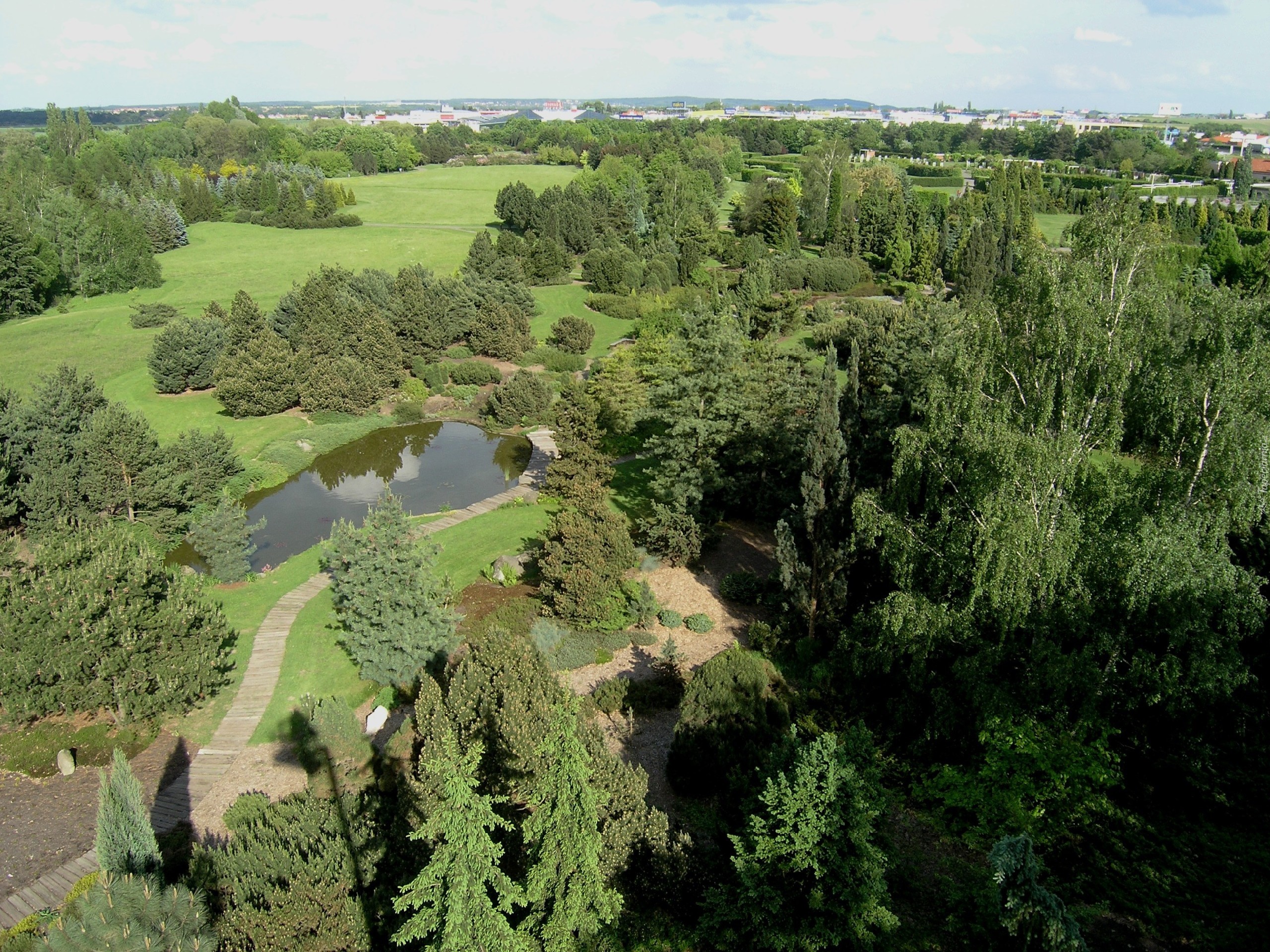 Park, Dendrologiczny, Panorama