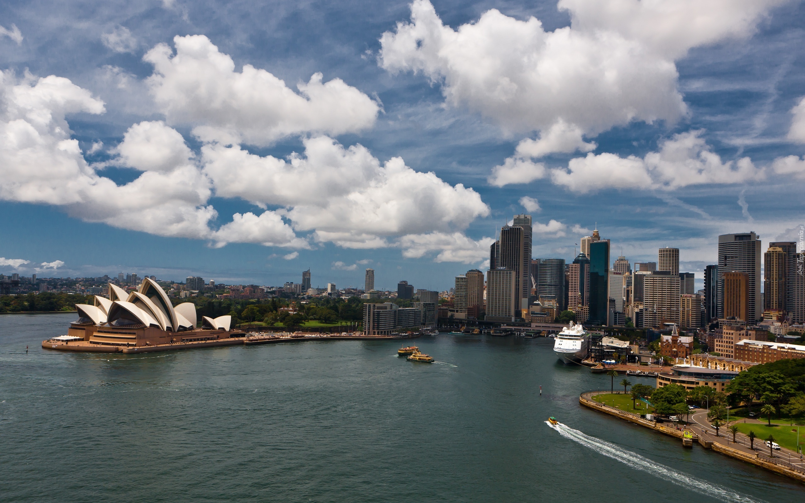 Panorama, Miasta, Sydney, Australia