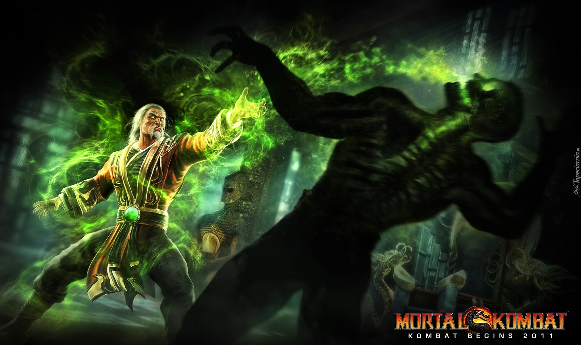 Mortal Kombat, Shang Tsung, Magia, Mężczyzna