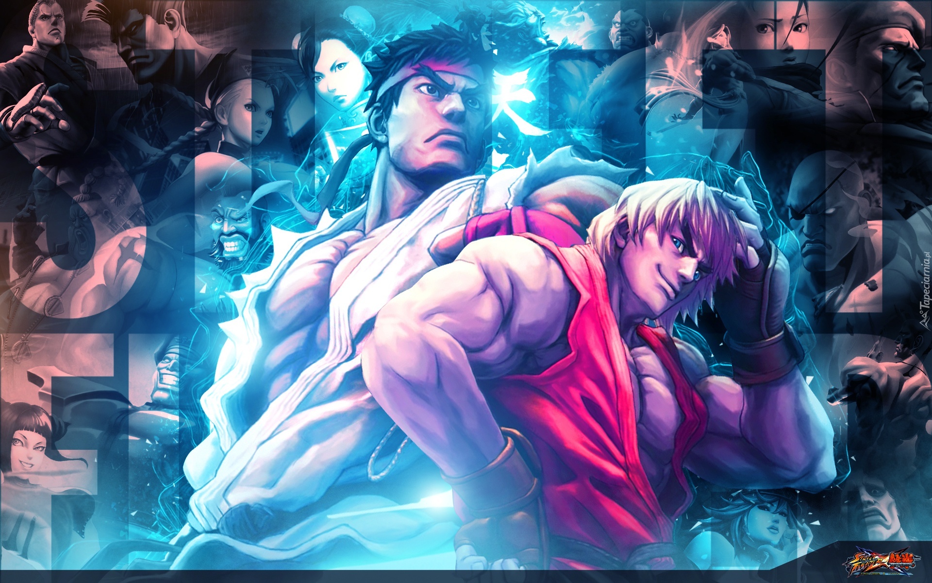 Street Fighter X Tekken, Ryu, Ken, Postacie