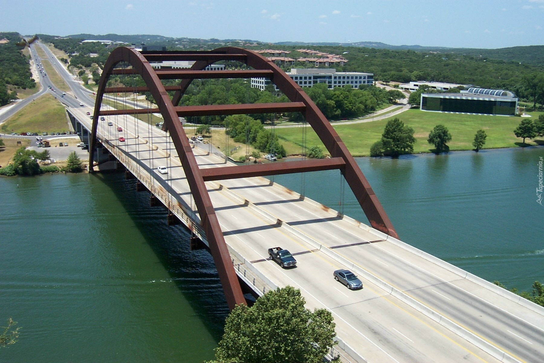 Rzeka, Most, Pennybacker, Austin, Teksas