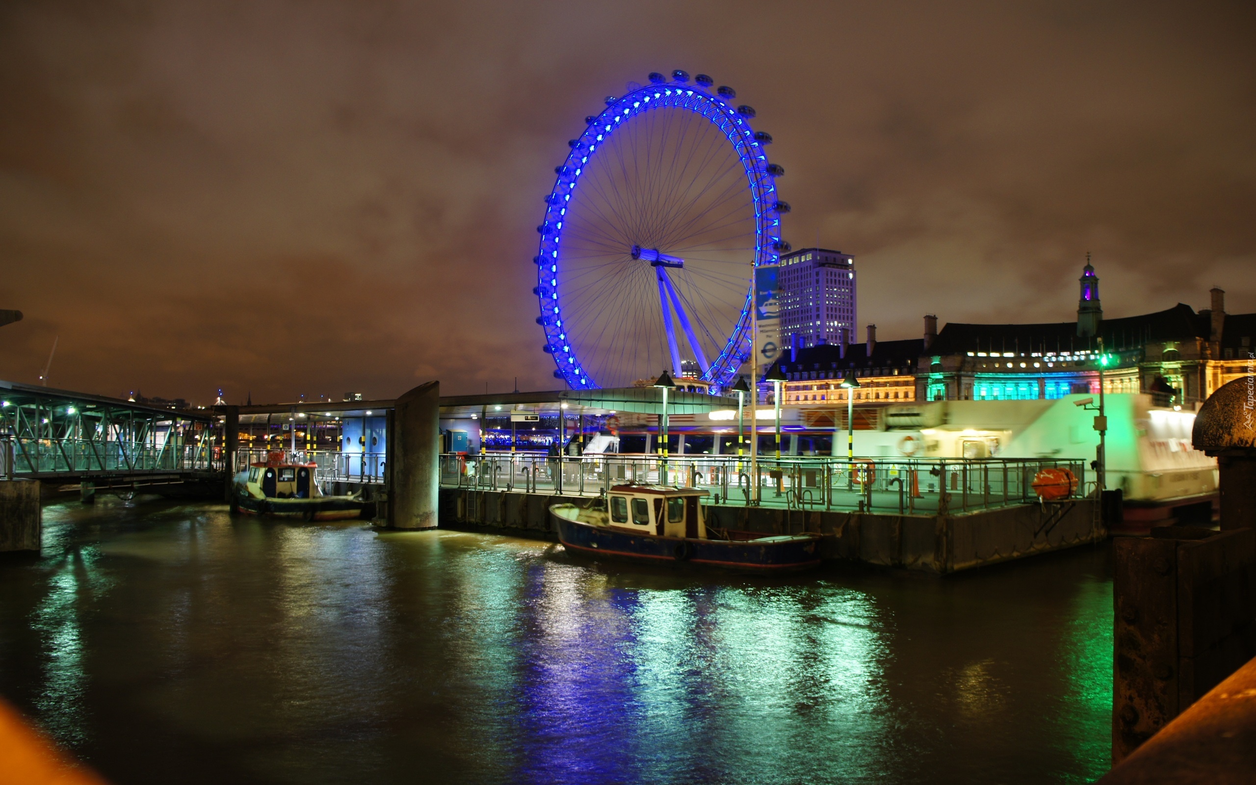 london Eye, Londyn, Panorama