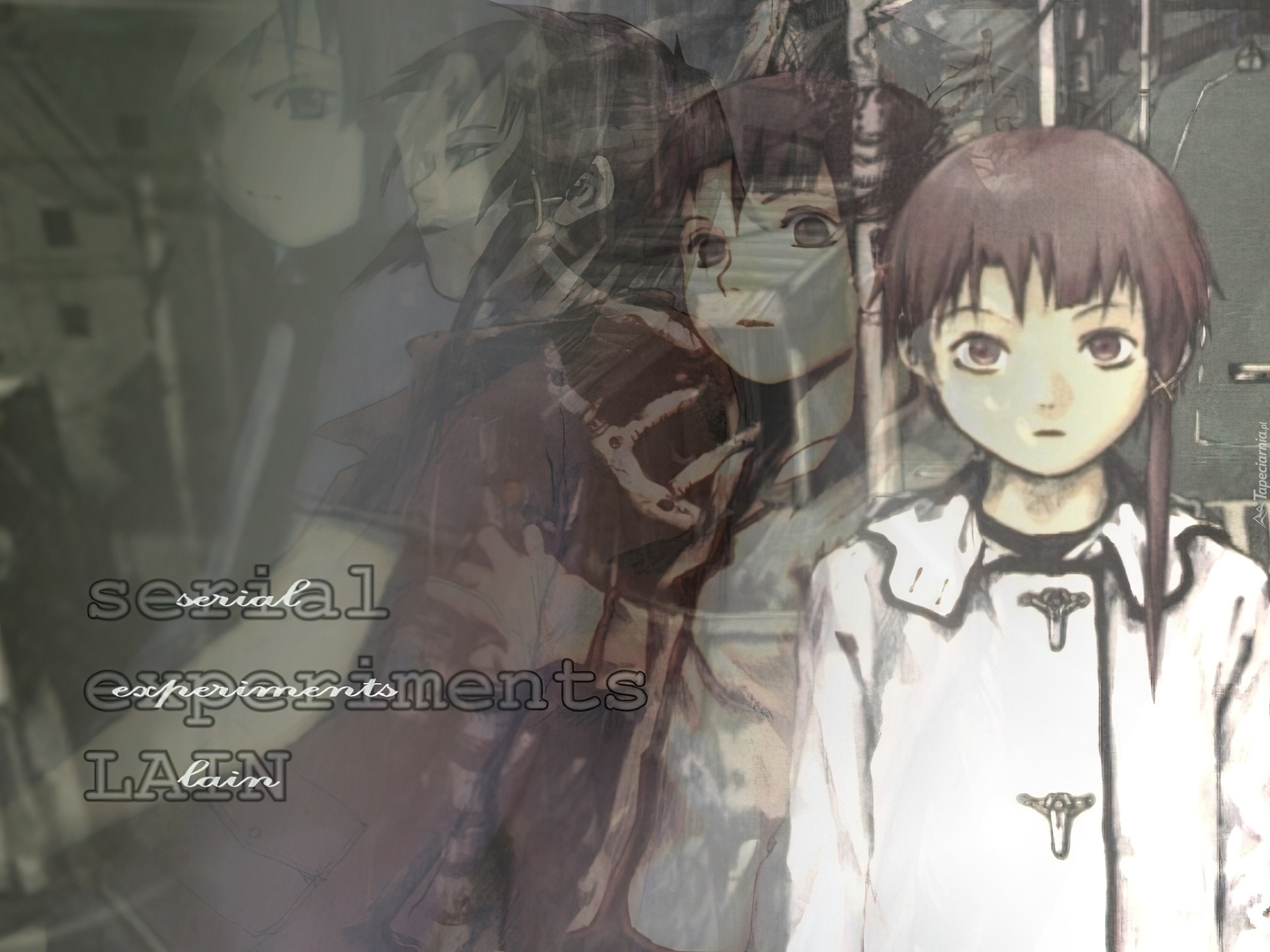 Serial Experiments Lain, dzieci, cień