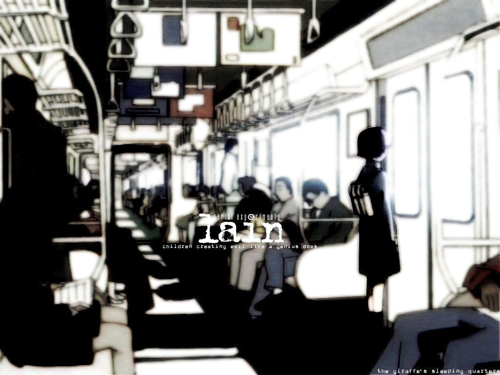 Serial Experiments Lain, metro, ludzie