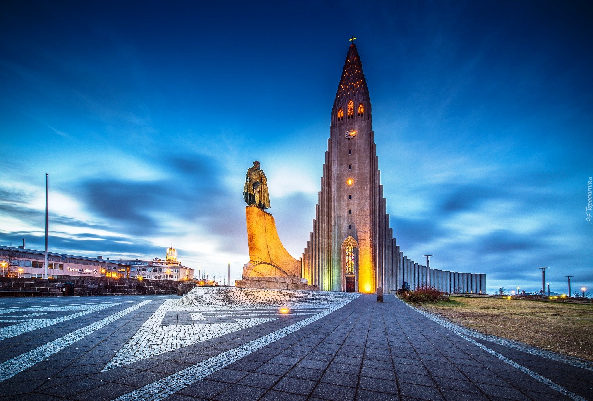 Kościół, Reykjawik, Islandia