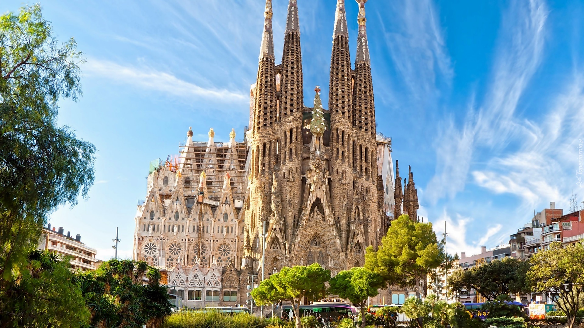 Hiszpania, Barcelona, Kościół, Świątynia Pokutna Świętej Rodziny, Sagrada Familia