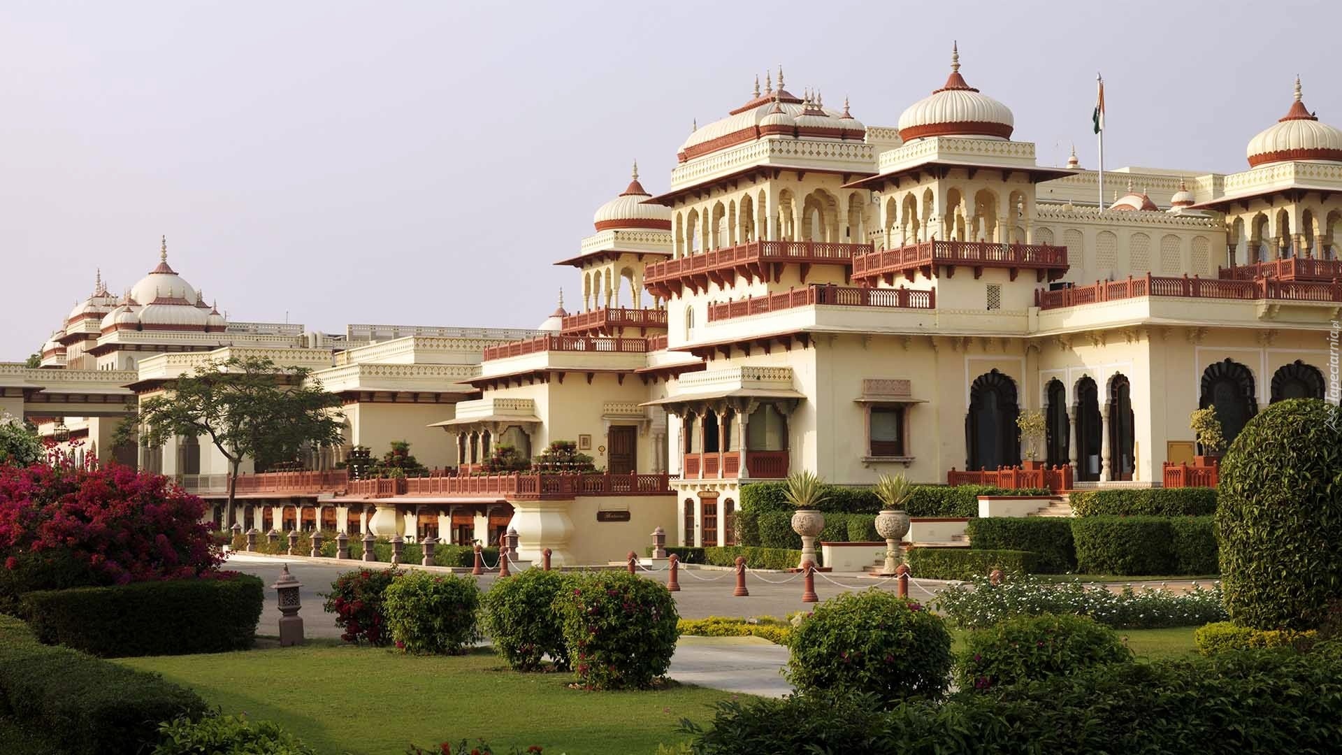 Hotel, Pałac, Rambagh, Jaipur, Indie