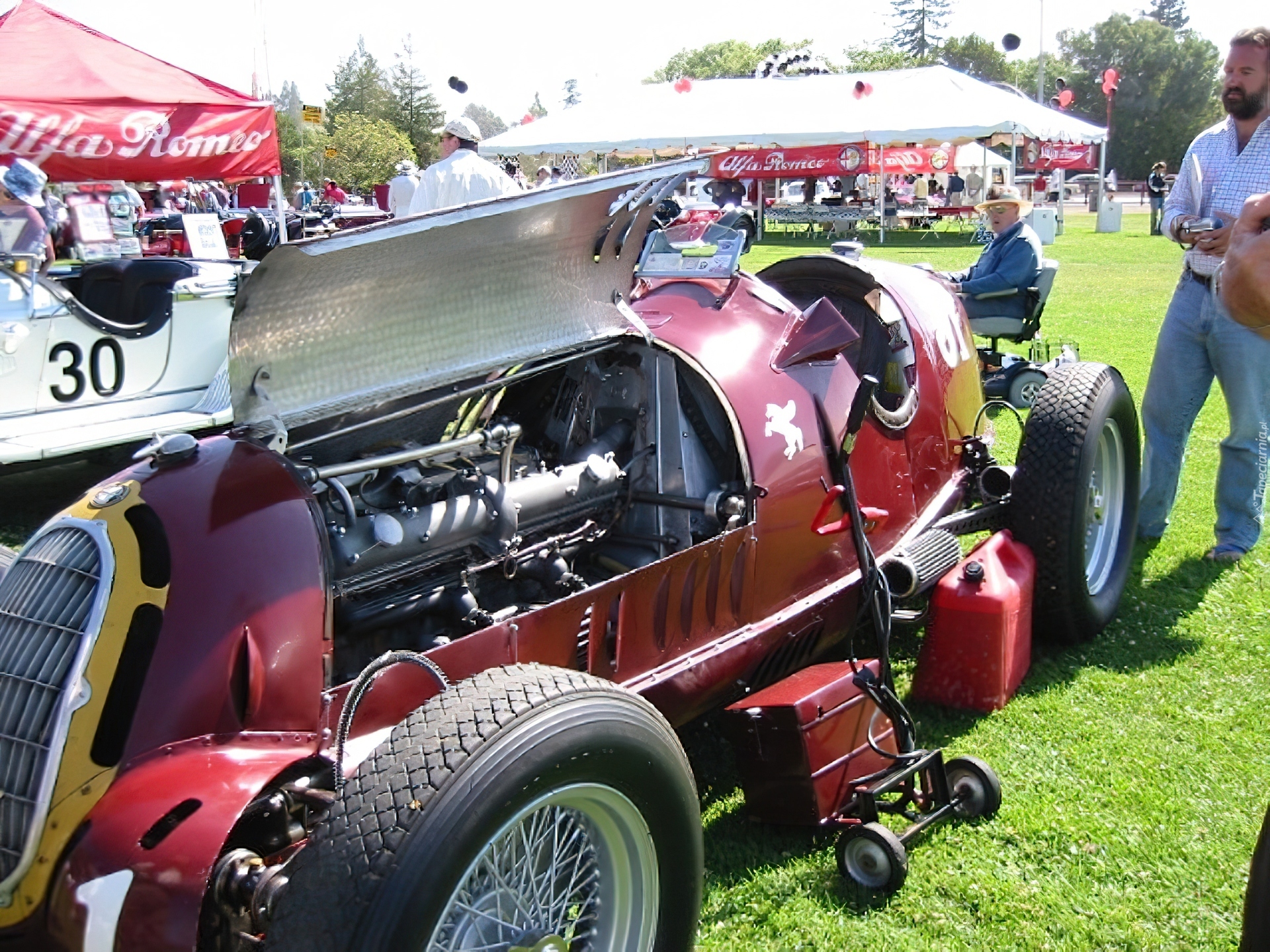 Alfa Romeo,silnik, koło ,maska