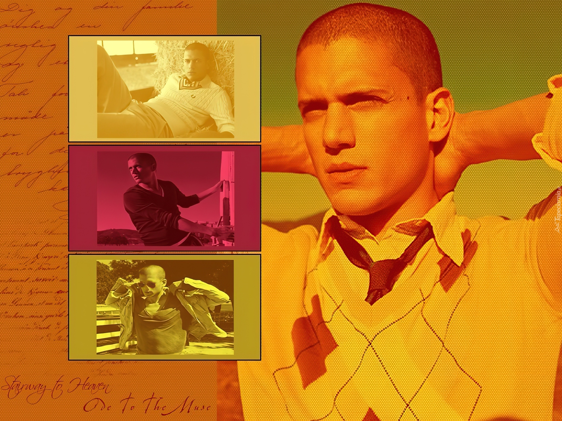 Wentworth Miller, krawat