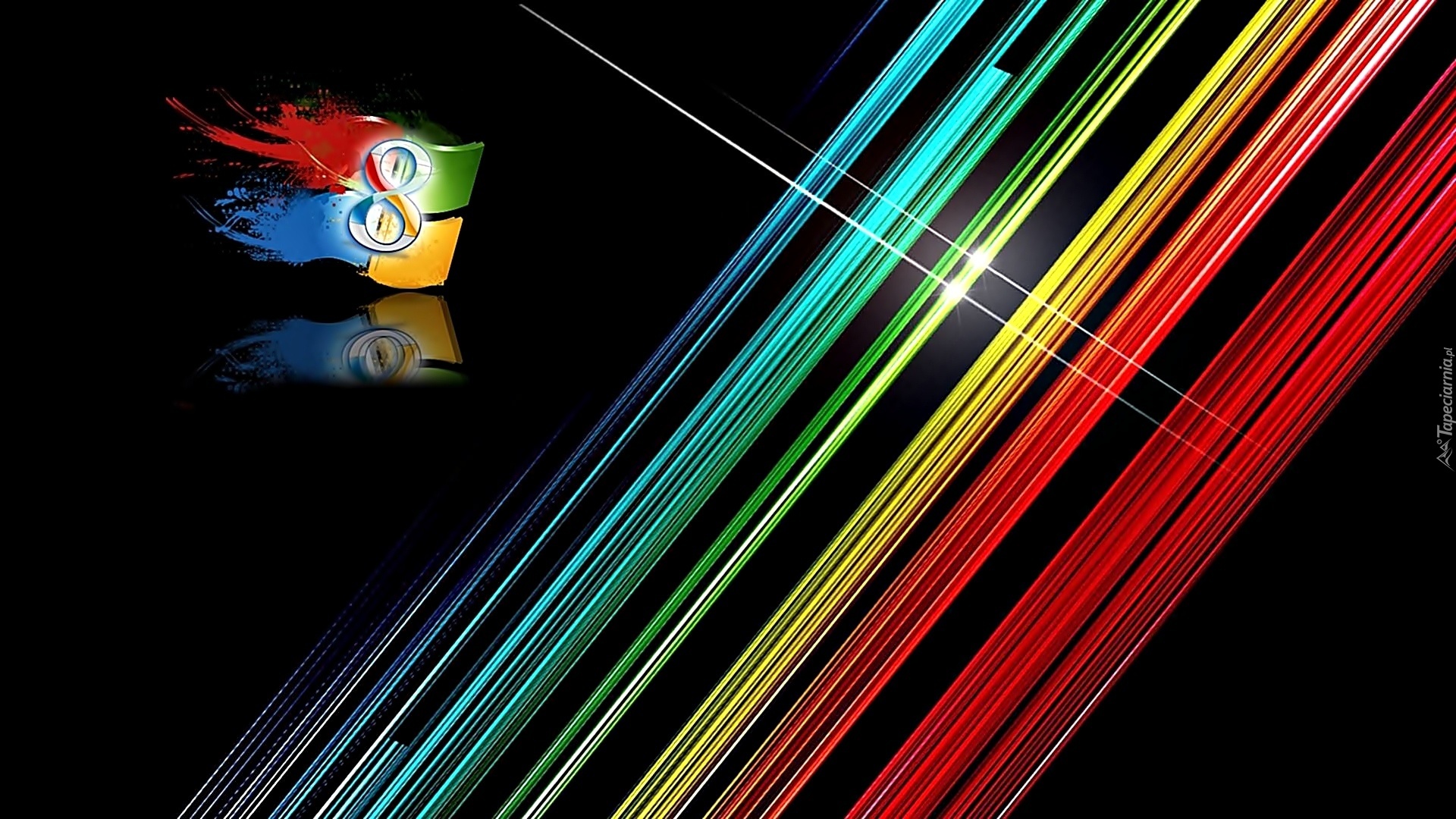 Windows 8, Logo, Linie