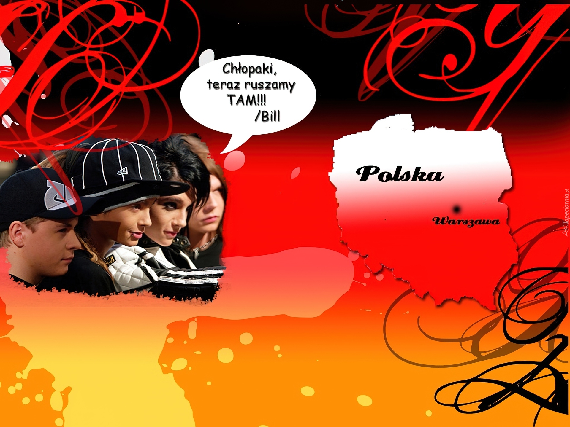 Tokio Hotel,Polska