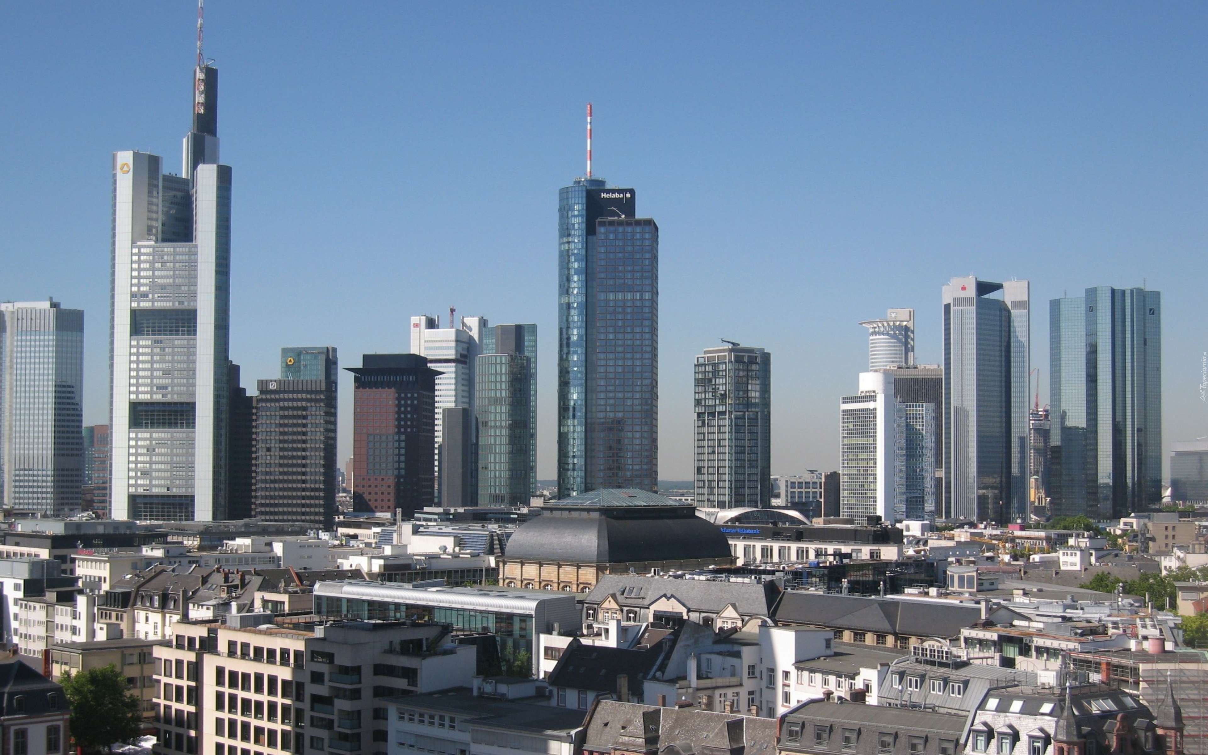 Frankfurt, Niemcy, Wieżowiec