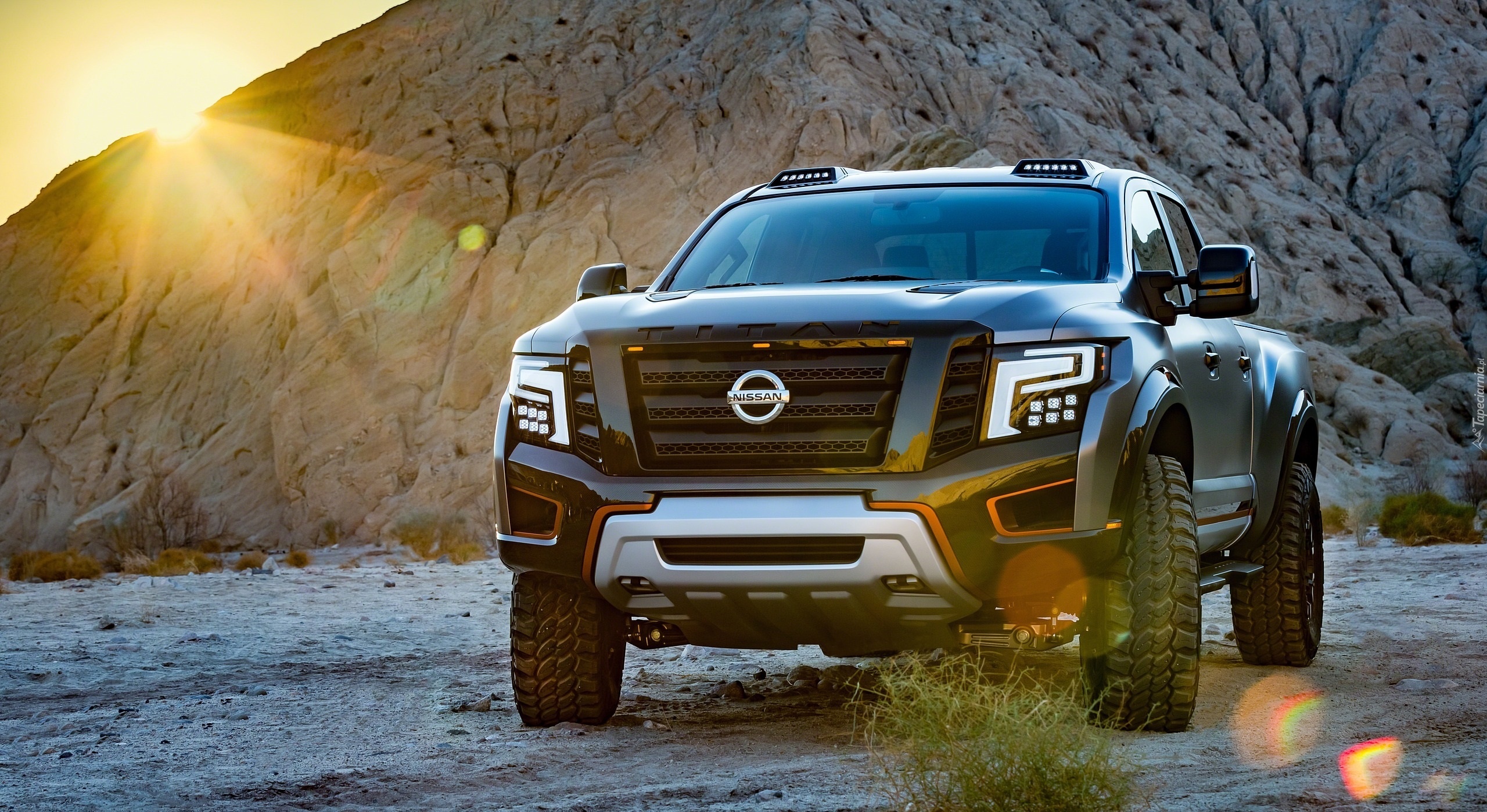 Nissan, Titan Warrior, Promienie, Słońca