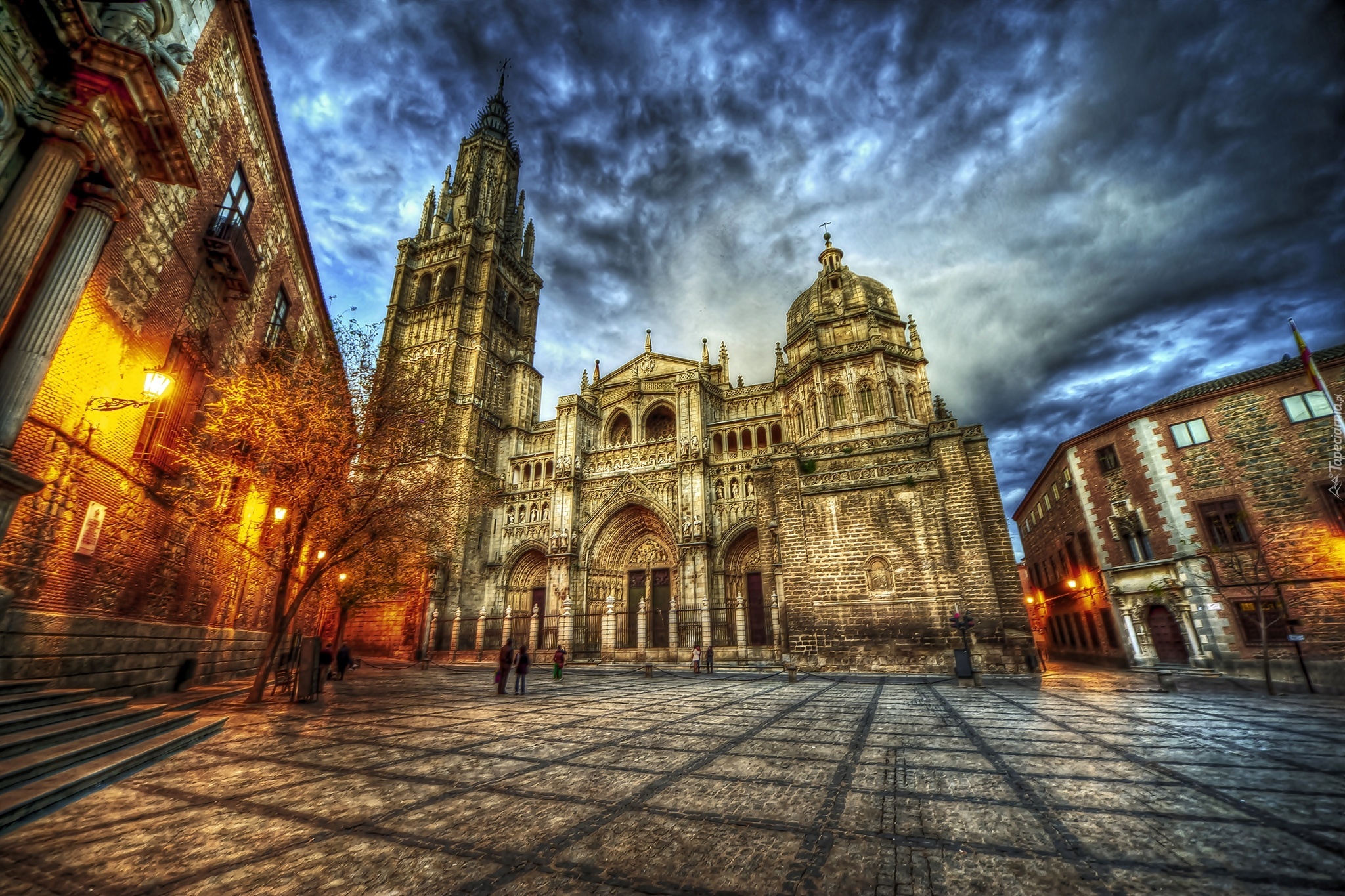 Katedra, Toledo, Hiszpania, HDR