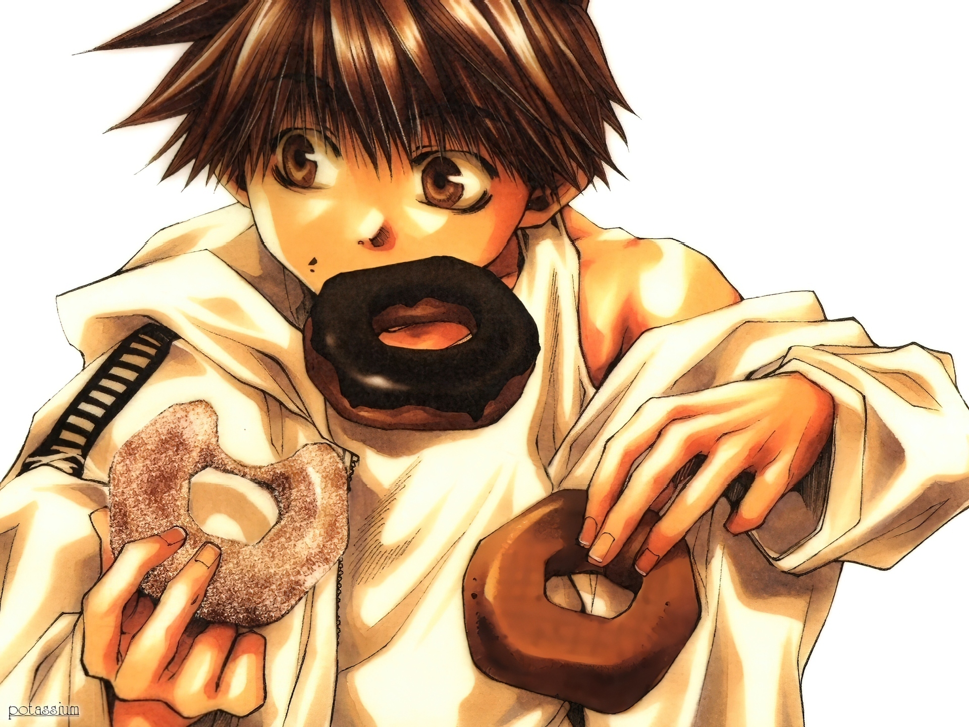 Saiyuki, pączki