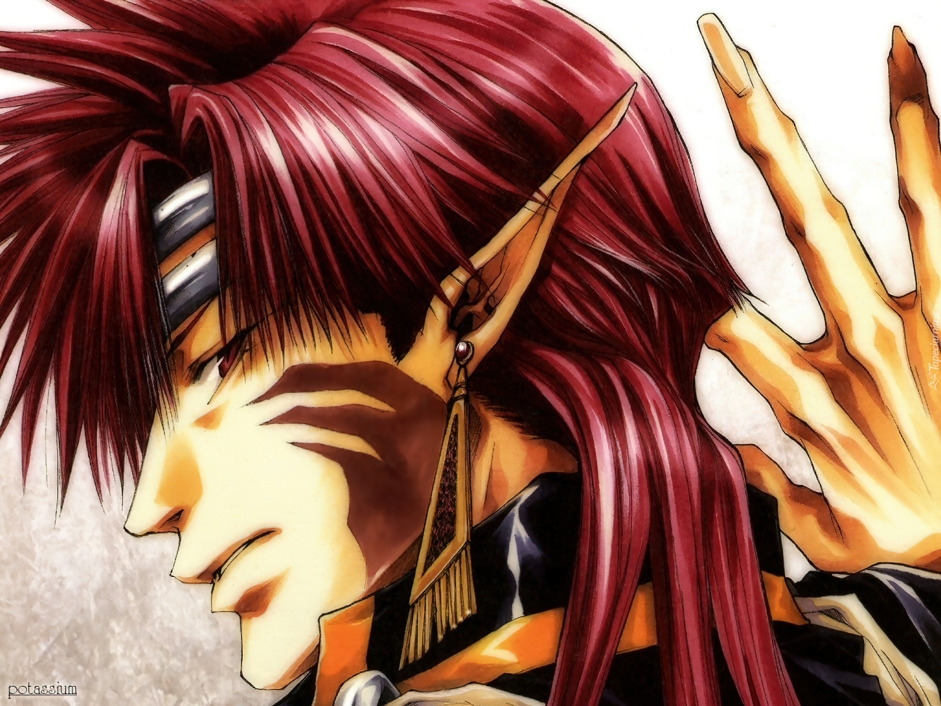 Saiyuki, kolczyk