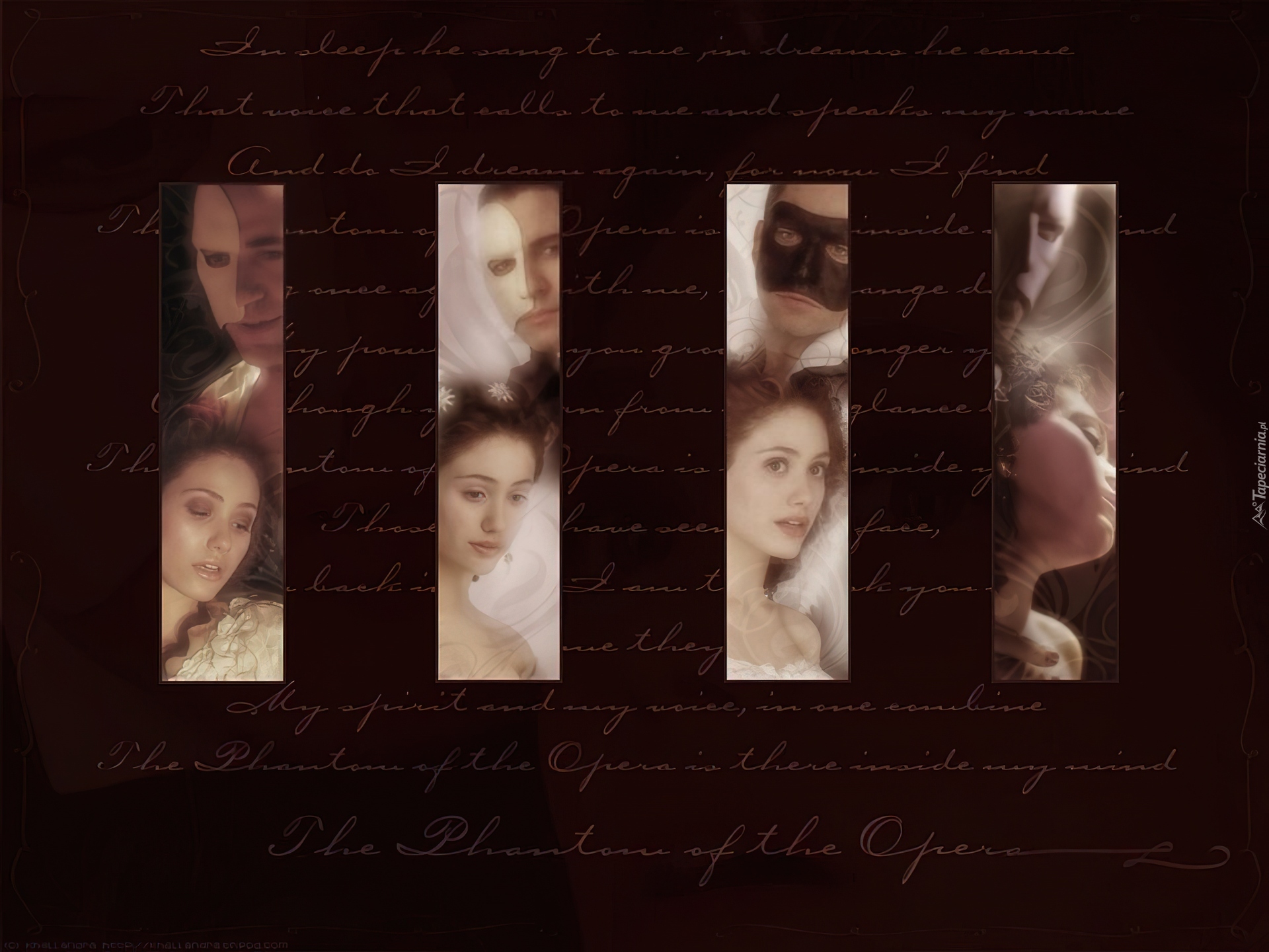 Phantom Of The Opera, Gerard Butler, Emmy Rossum, zdjęcia