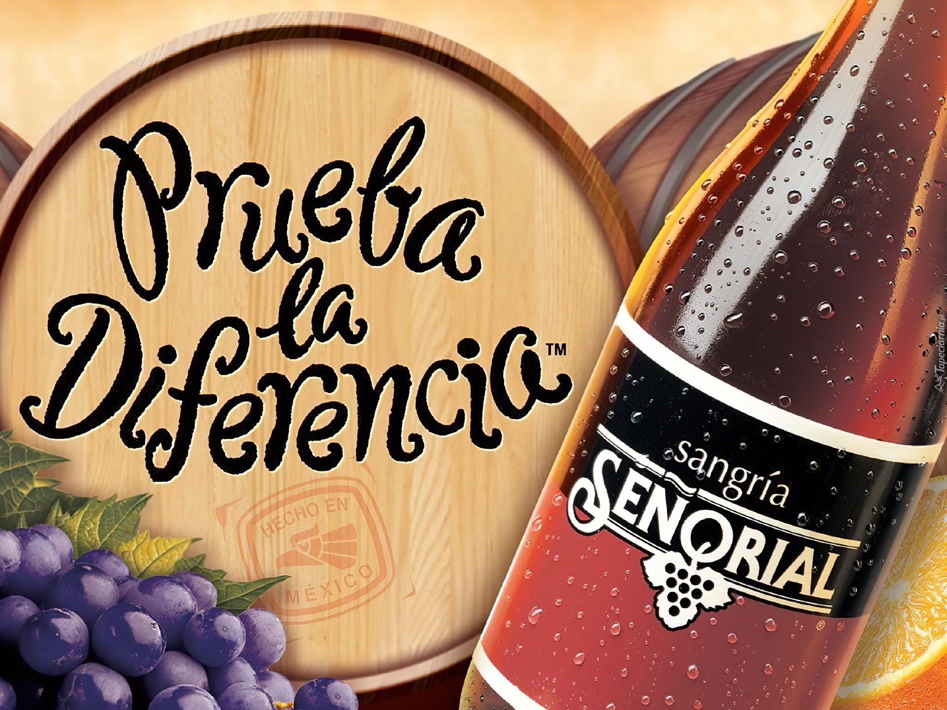 Wina, sangria, senorial