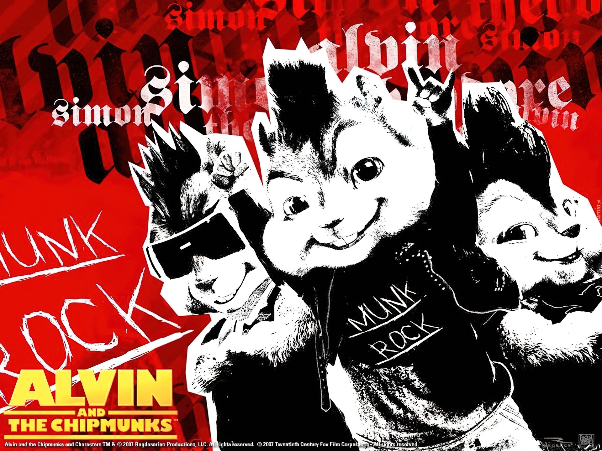 Alvin i wiewiórki, Alvin and the Chipmunks