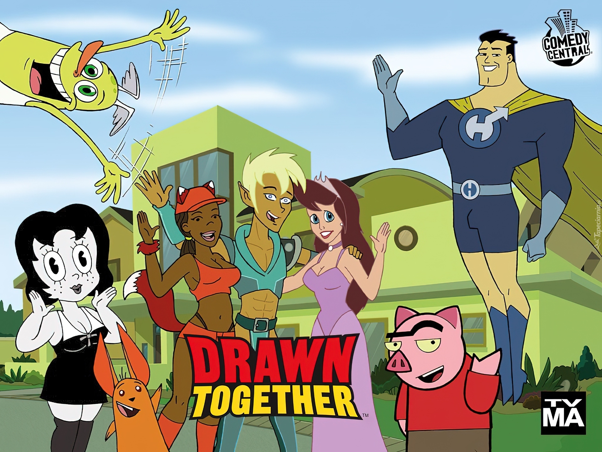 Drawn Together, Przerysowani, Serial animowany