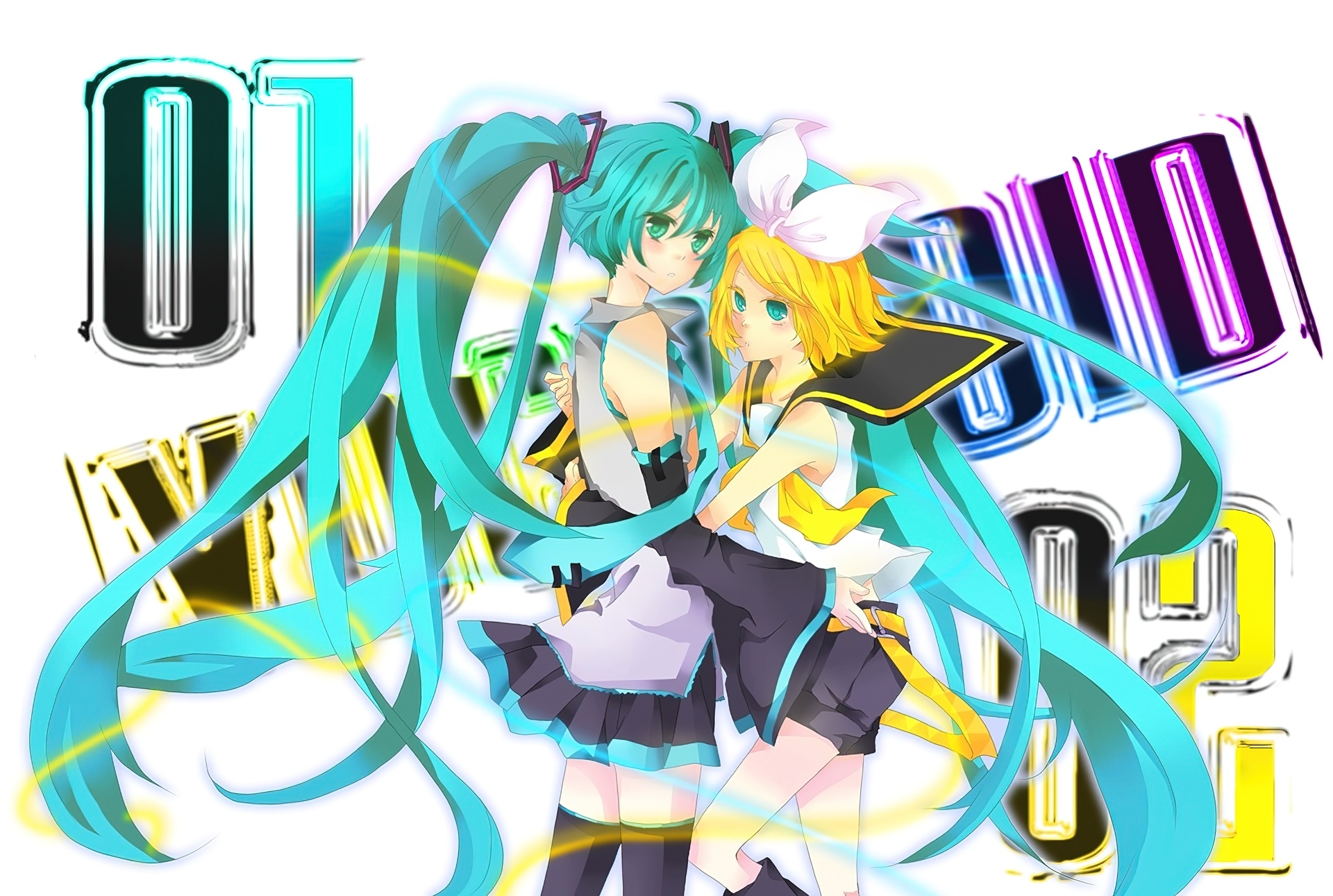 Vocaloid, Miku Hutsane, Rin Kagamine