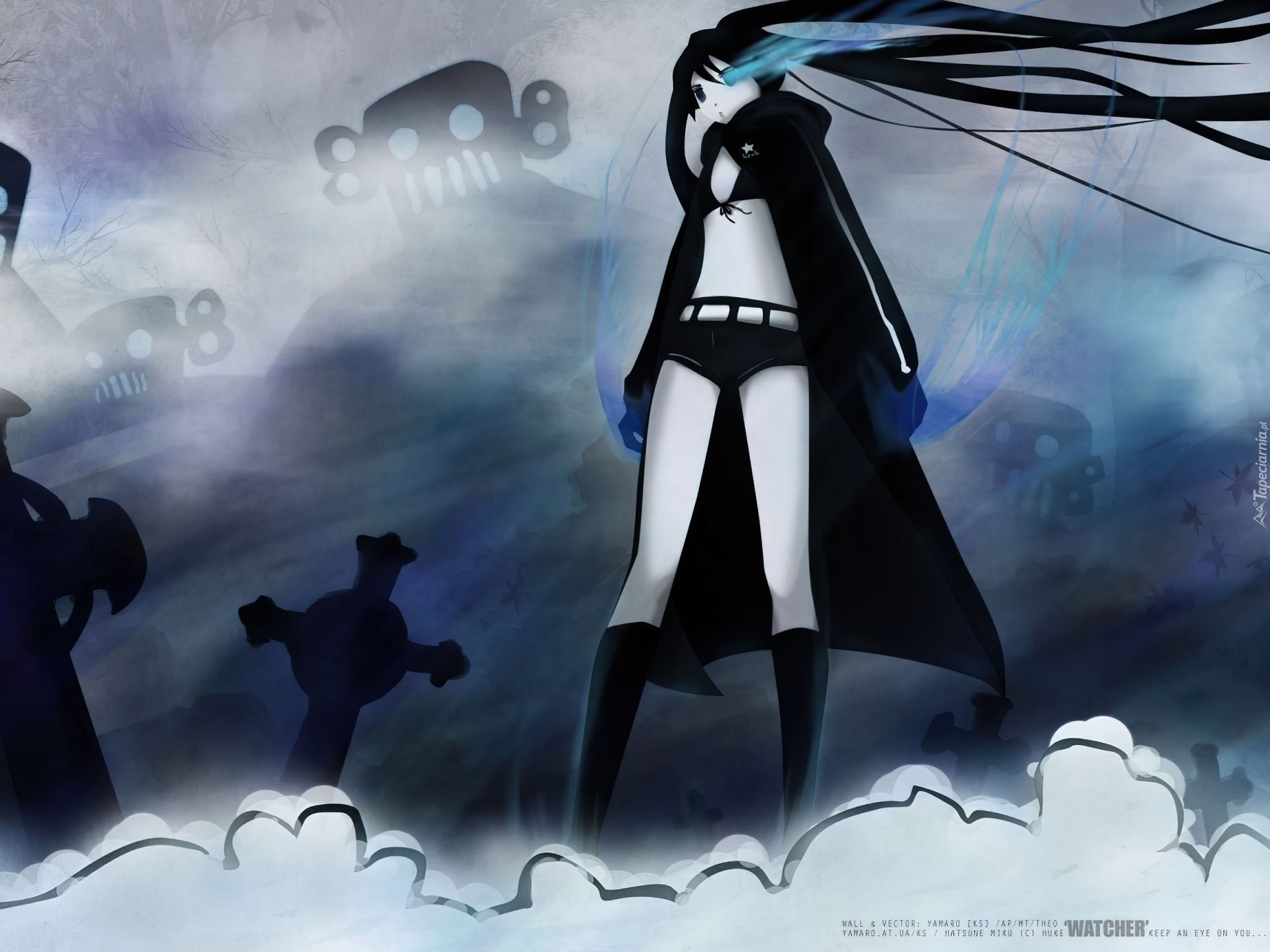 Black Rock Shooter, Cmentarz