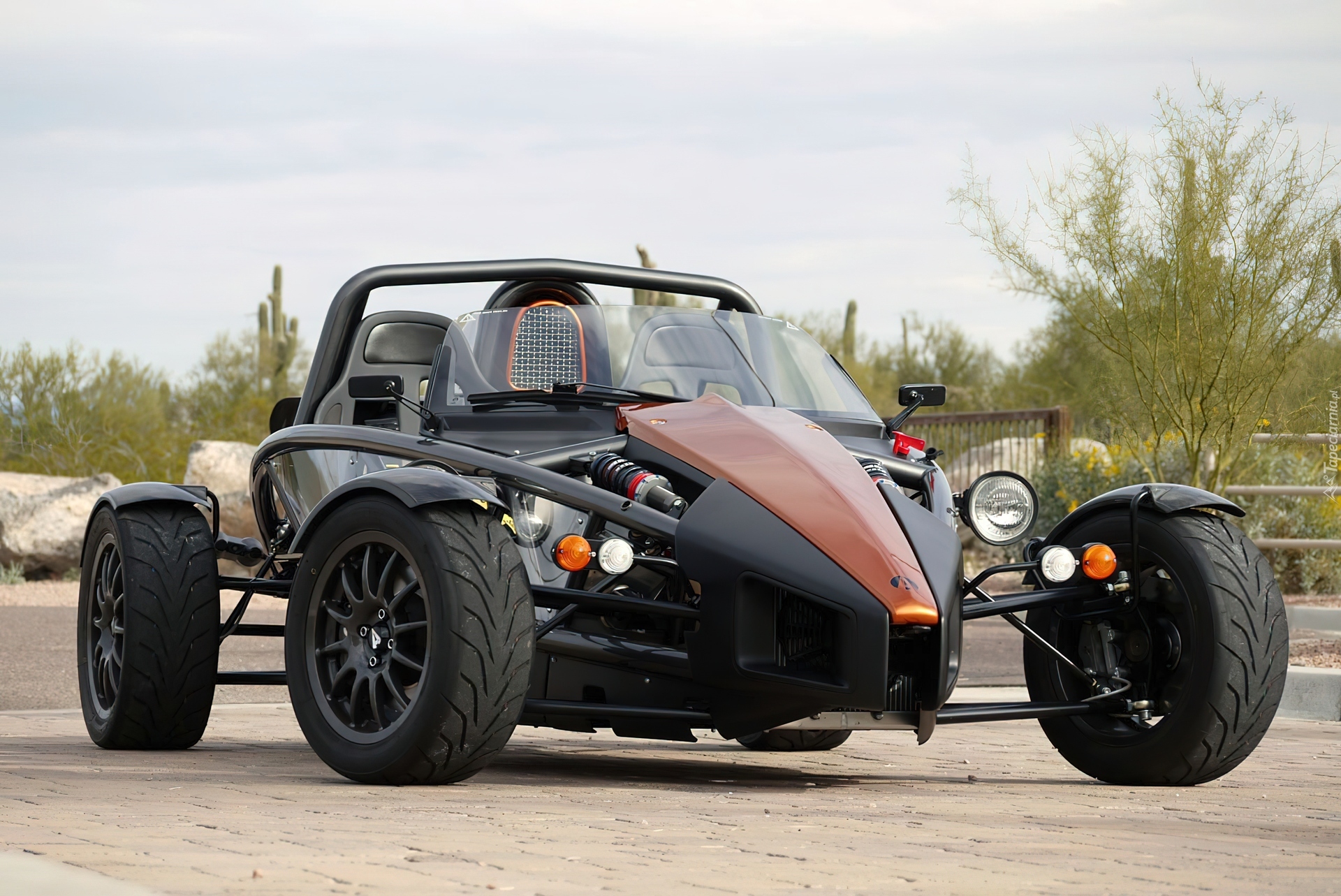 Przód, Ariel Atom, Szyba