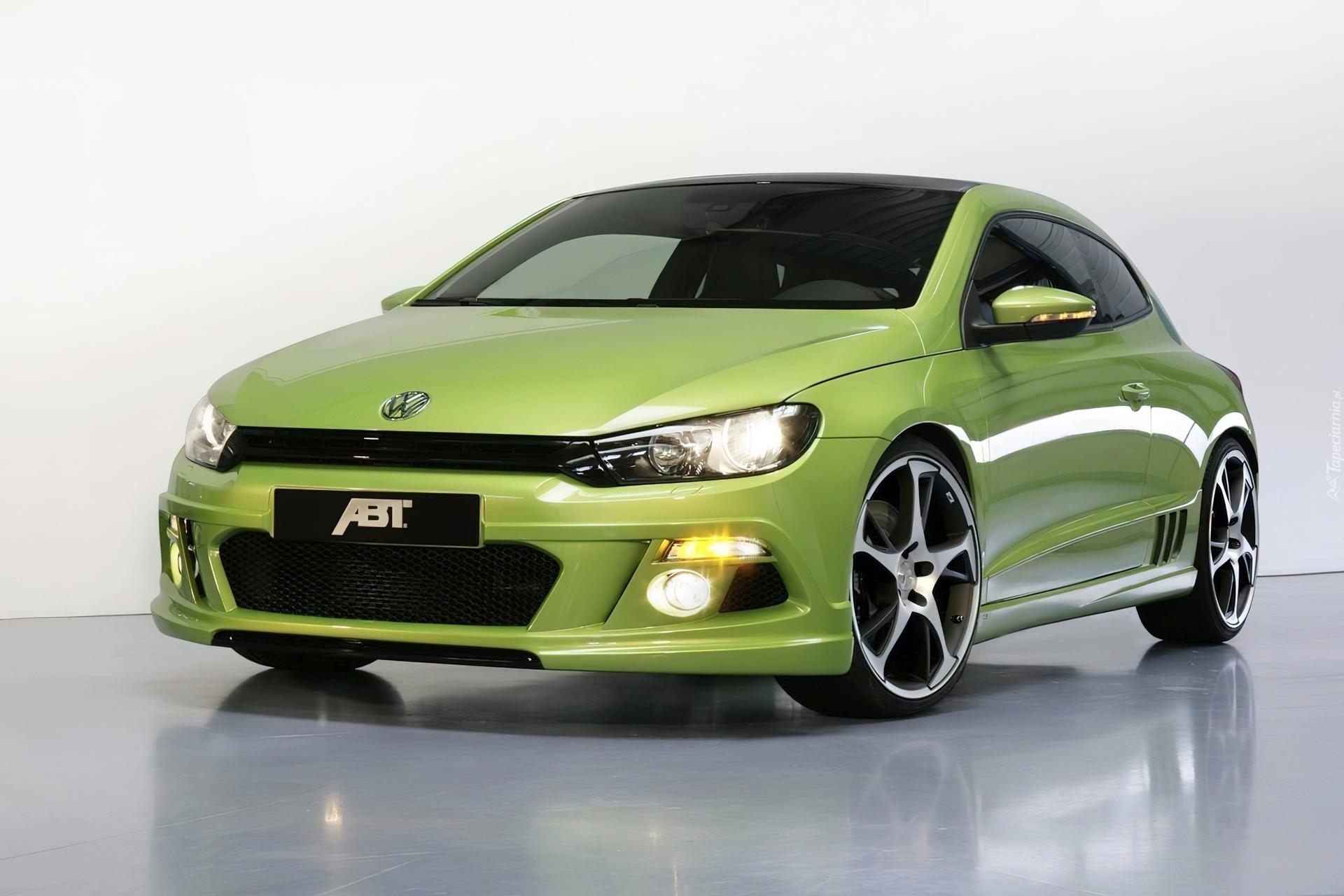 Zielony, VW Scirocco, Pakiet, ABT