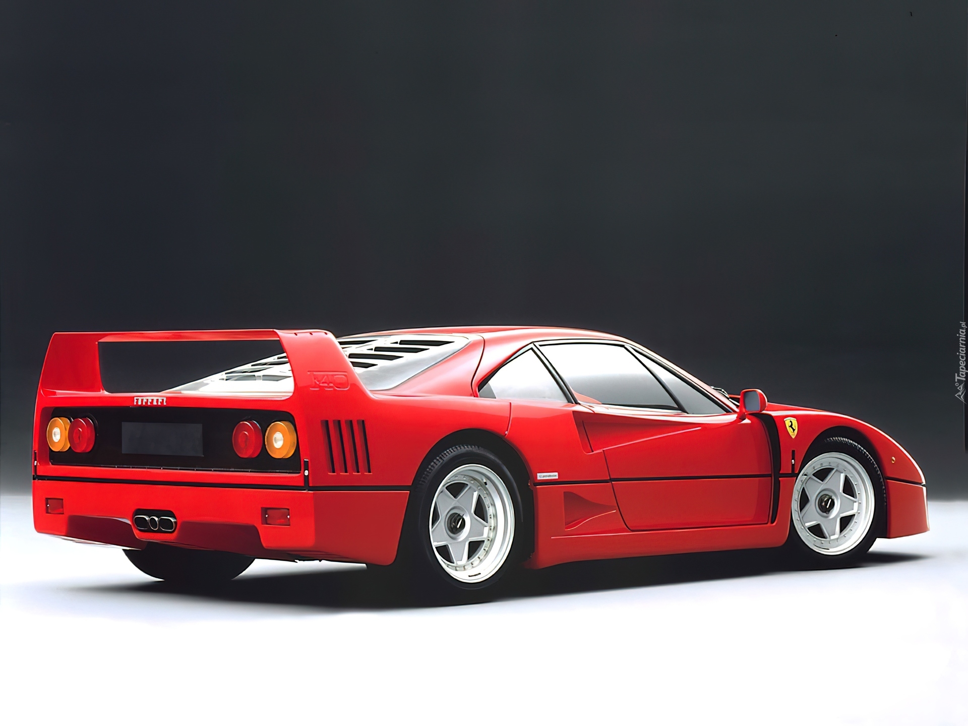 Ferrari F 40, Spojler