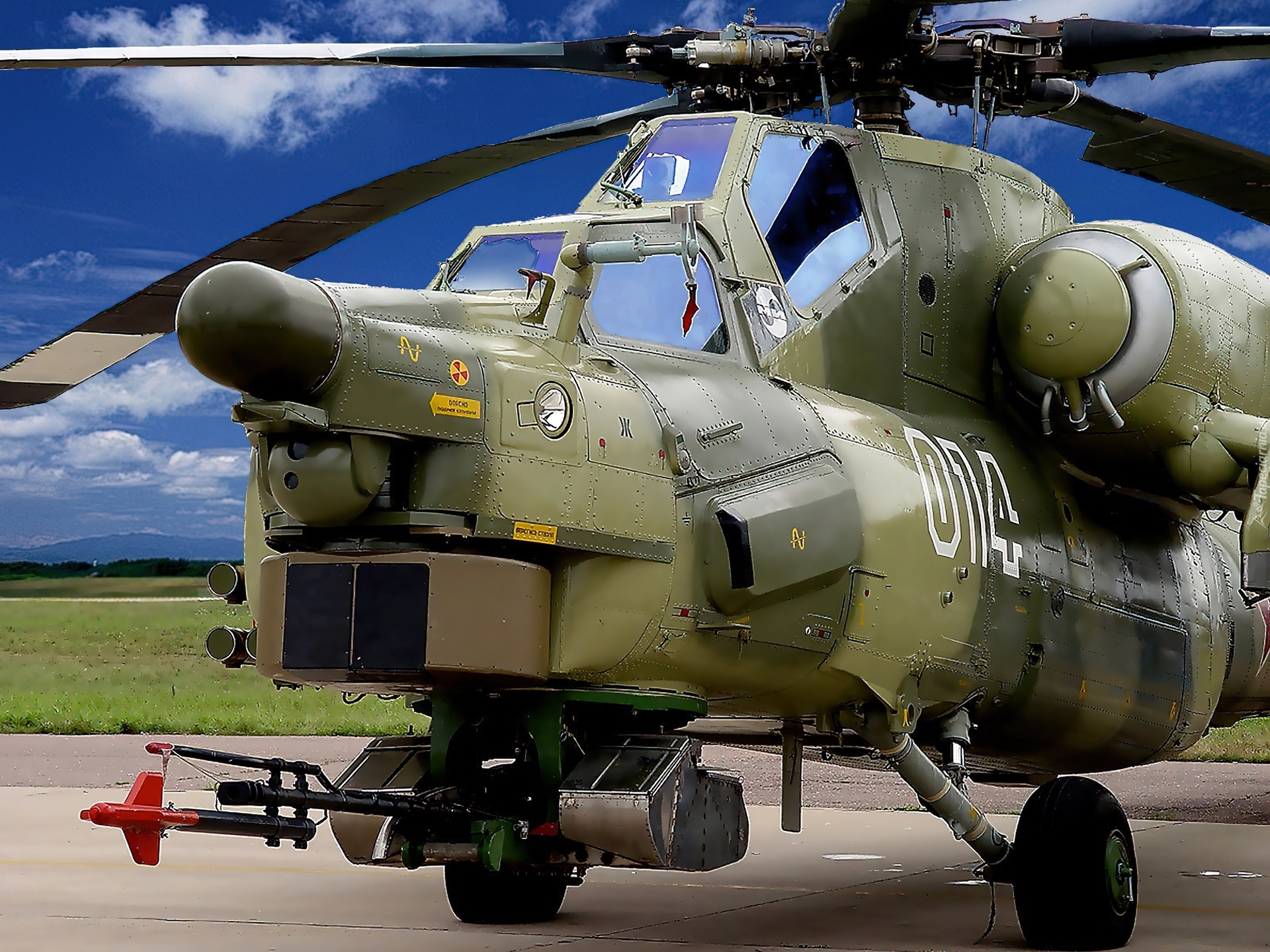 Mi-28, Kabina