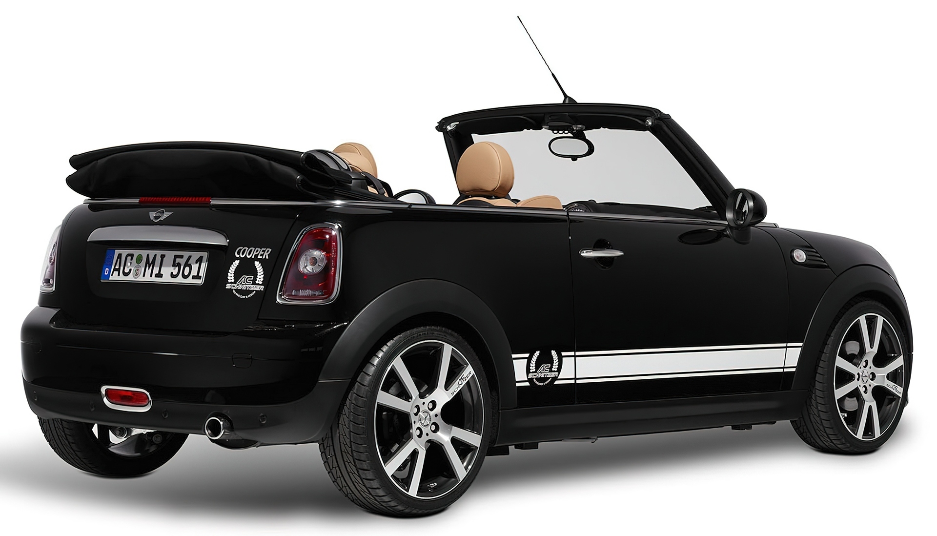 Czarne, Mini Cooper Cabrio, AC-Schnitzer