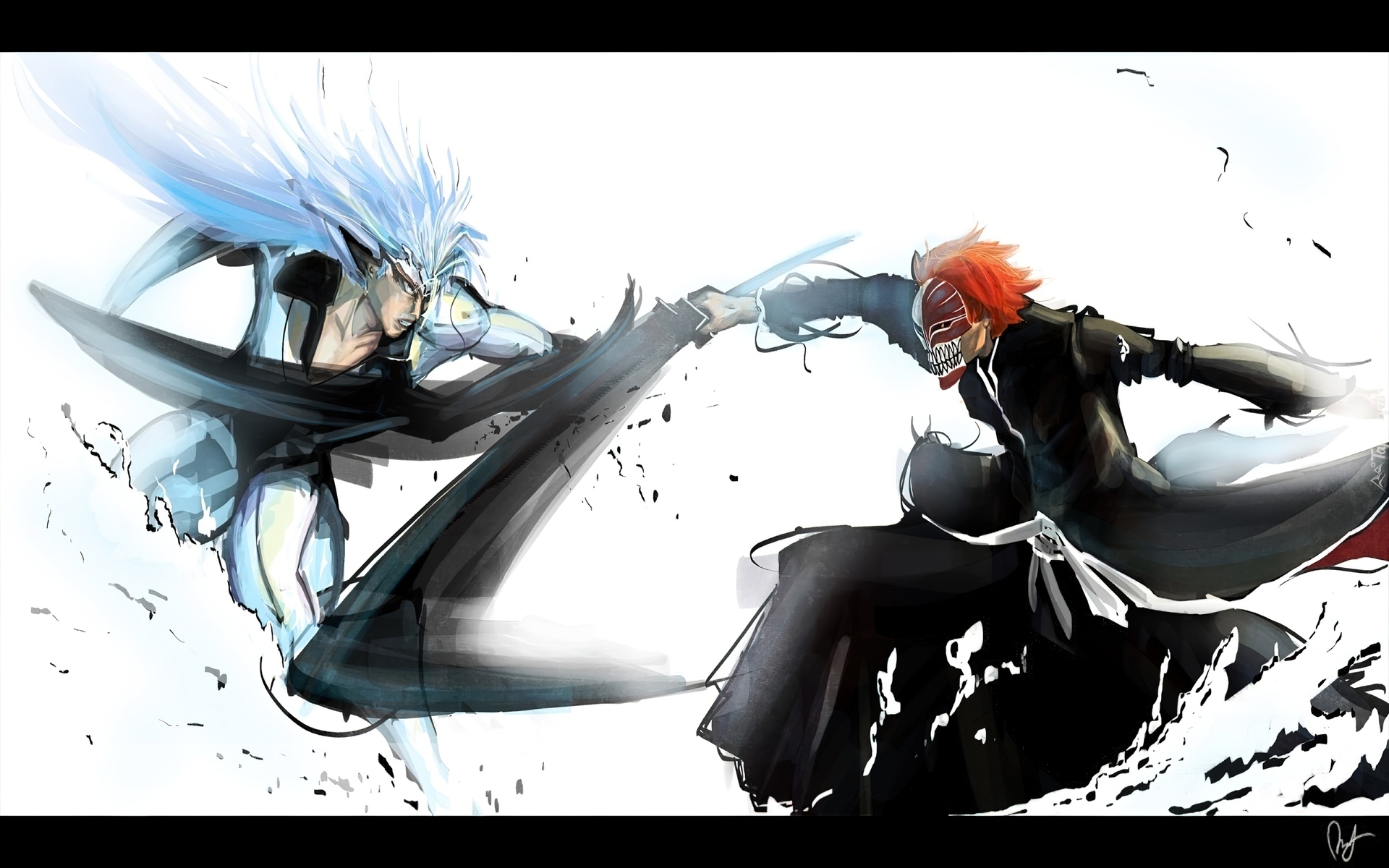 Walka, Kurosaki, Grimmjow